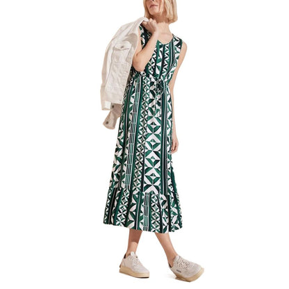 Street One Green Viscose Dress