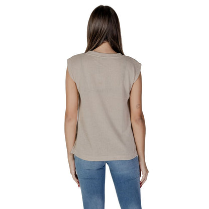 B.Young Beige Viscose Tops & T-Shirt