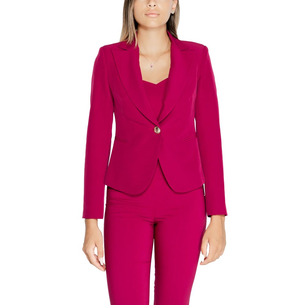 Rinascimento Bordeaux Polyester Suits & Blazer