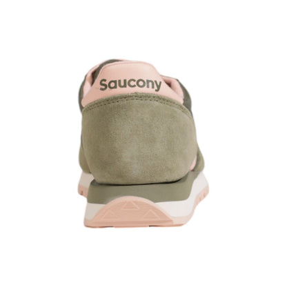 Saucony Orange Suede Sneaker