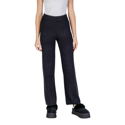 Vero Moda Black Viscose Jeans & Pant