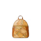 Alviero Martini Prima Classe Beige Cotton Backpack