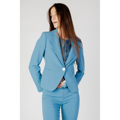 Rinascimento Turquoise Polyester Suits & Blazer