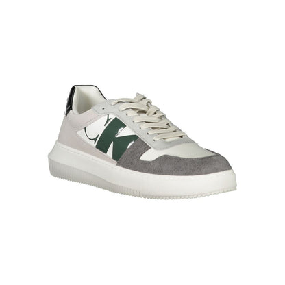 Calvin Klein White Polyester Sneaker