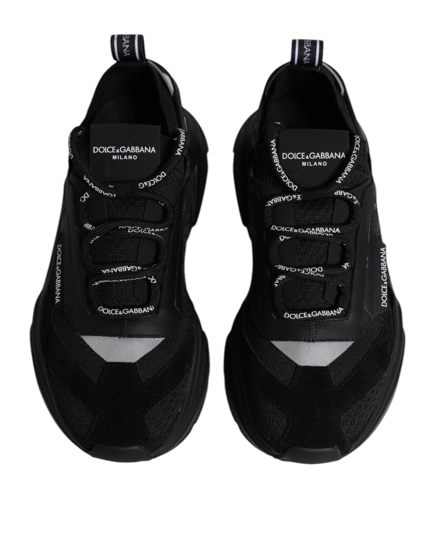 Dolce & Gabbana Black Daymaster Low Top Men Sneakers Shoes