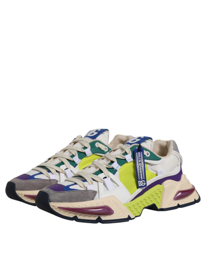 Dolce & Gabbana Multicolor Airmaster Low Top Sneakers Shoes