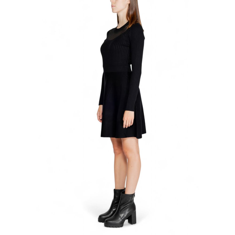 Morgan De Toi Black Viscose Dress