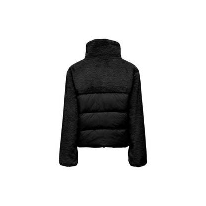 Only Black Polyester Jackets & Coat