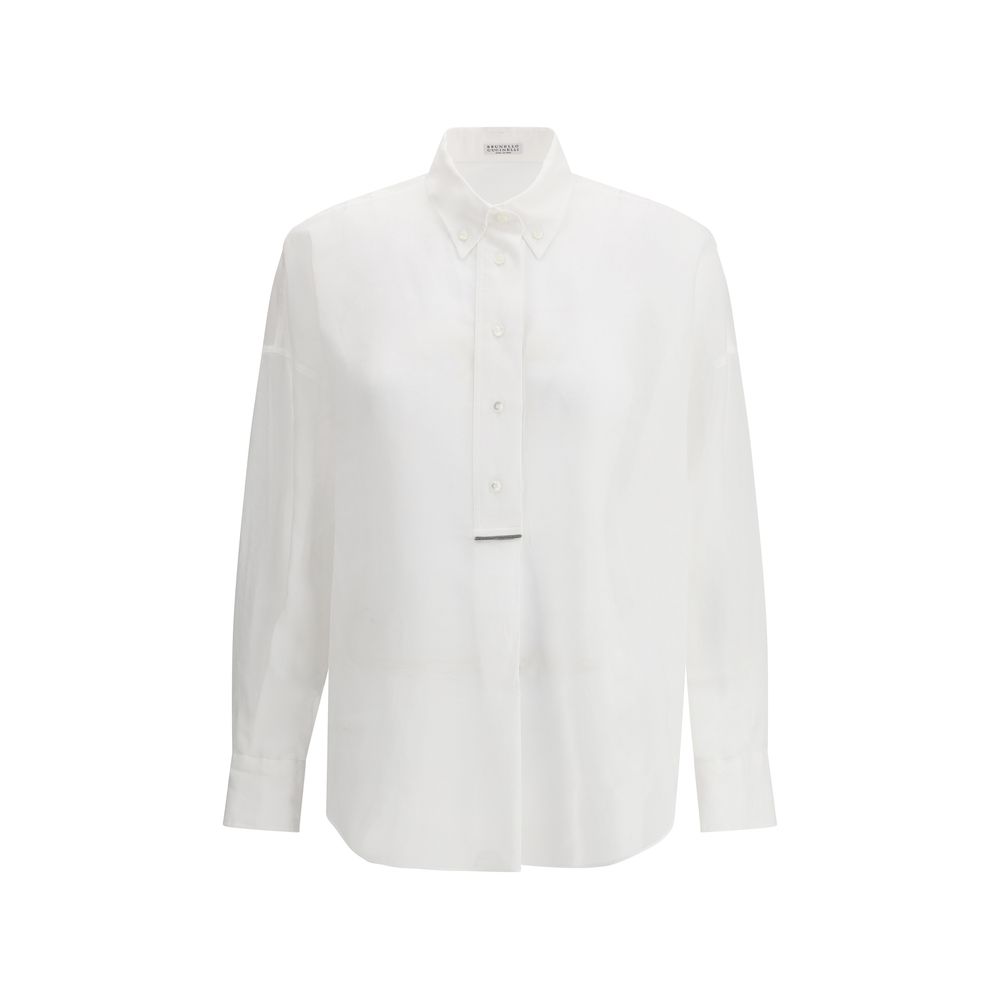 Brunello Cucinelli semi-transparent Shirt