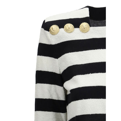 Balmain Striped Sweater