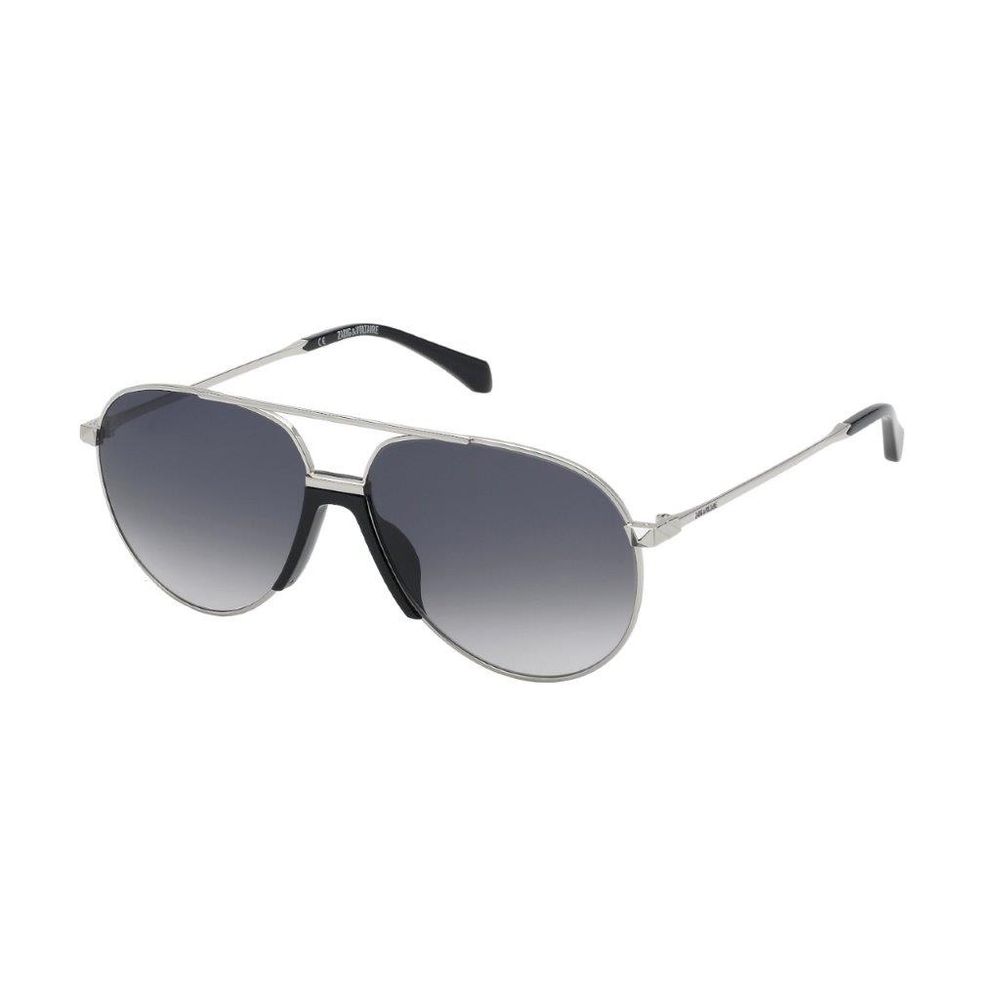 Zadig & Voltaire Gray Metal Sunglasses