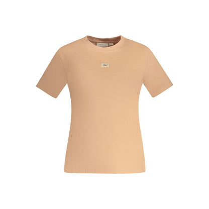 Calvin Klein Pink Cotton Tops & T-Shirt