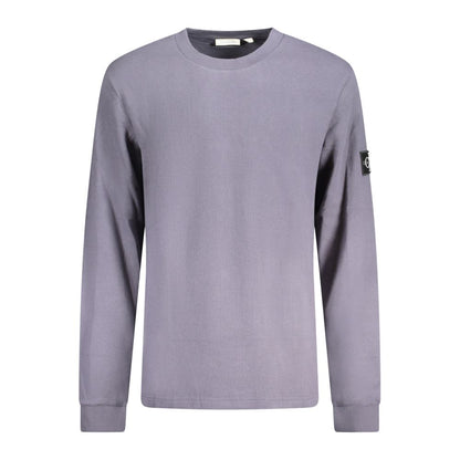 Calvin Klein Blue Cotton Sweater