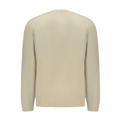 Hugo Boss Beige Cotton Sweater