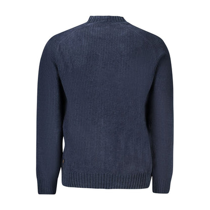 Hugo Boss Blue Cotton Sweater