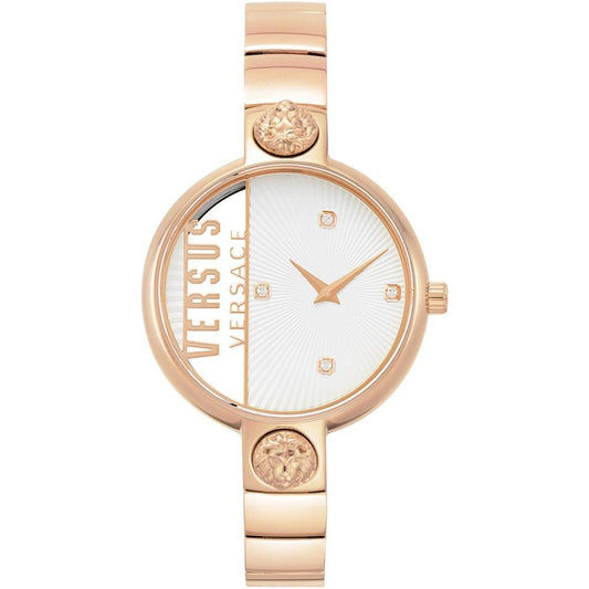 Versus Versace Pink Stainless Steel Watch