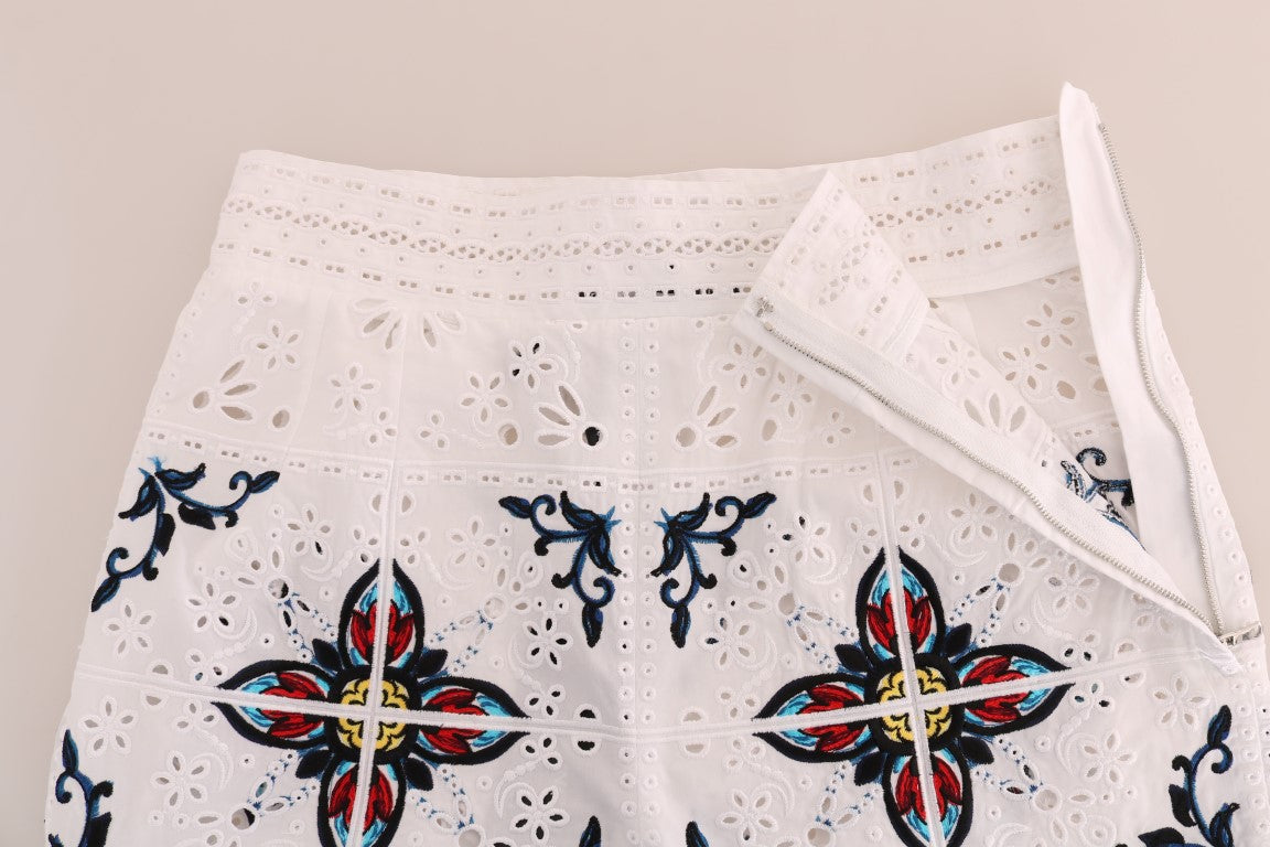 Dolce &amp; Gabbana Majolica Haftowana elegancja Capri