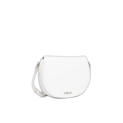 Replay White Polyethylene Handbag