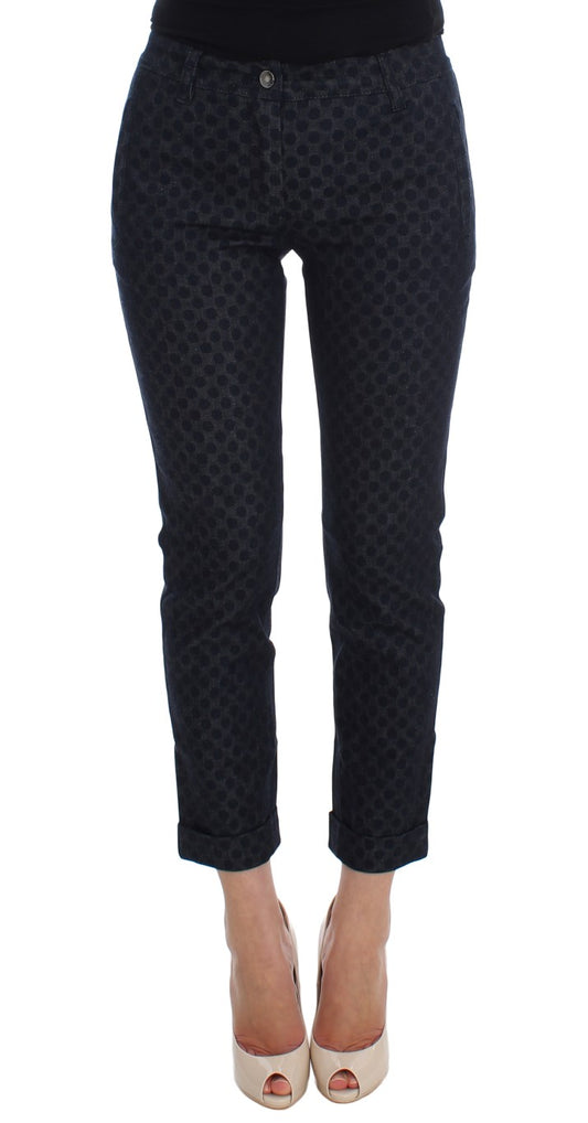 Jeansy Capris Dolce &amp; Gabbana Chic Polka Dotted